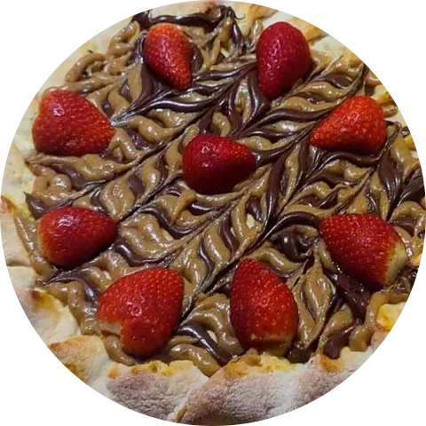 Creme de avelã e mesclado